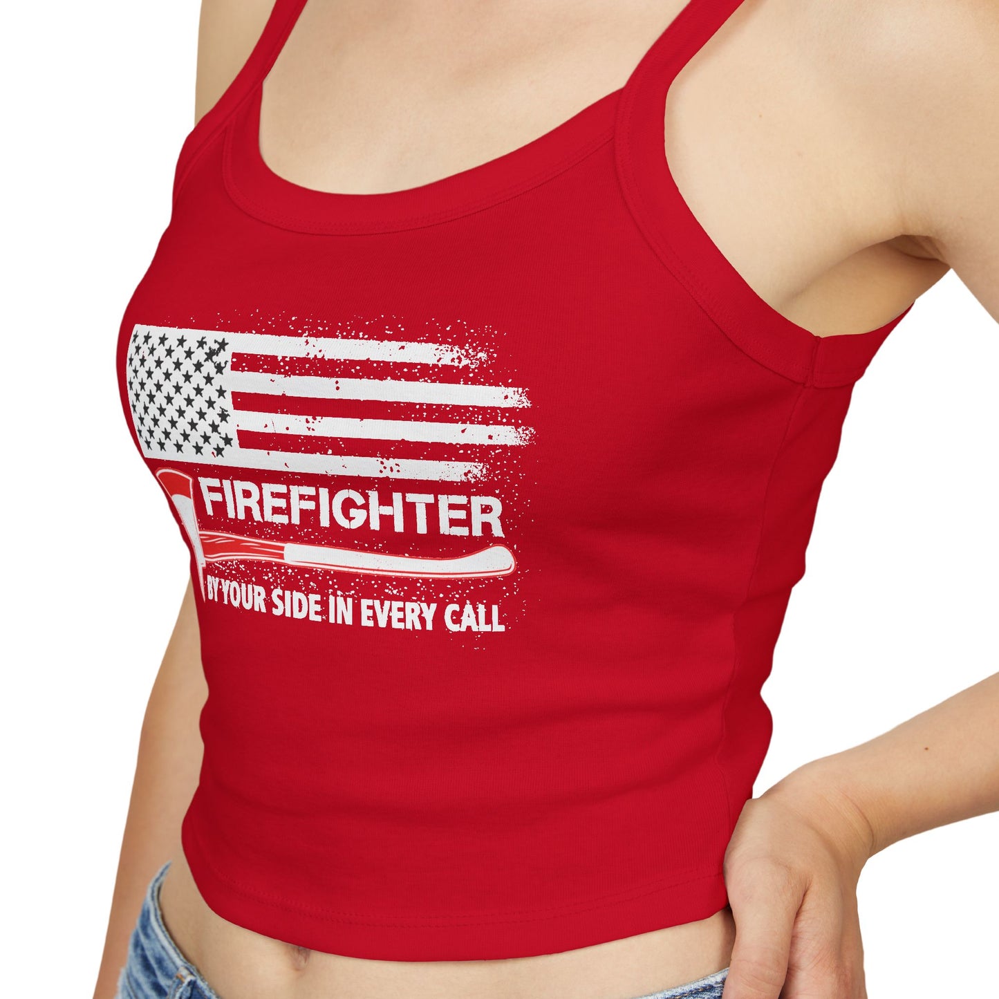 Firefighter Pride Tank Top – By Your Side in Every Call