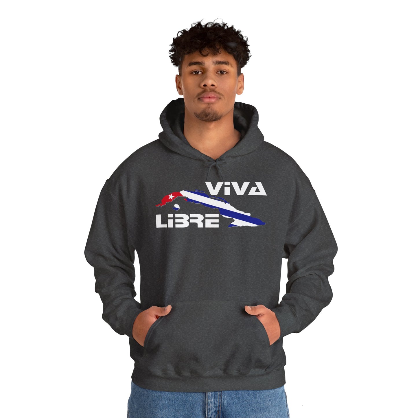 Viva Cuba Libre Patriótico Hoodie