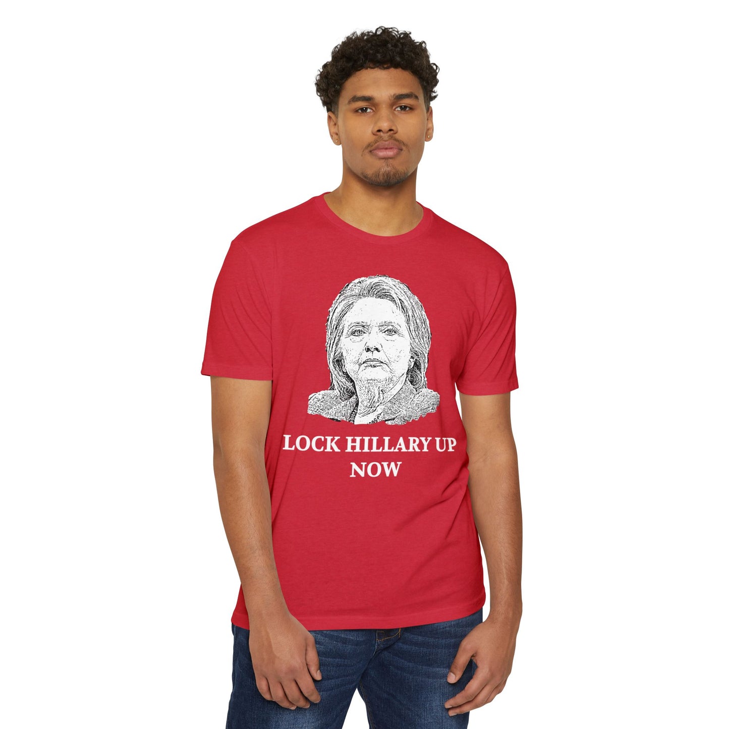 Lock Hillary Up Now Patriotic T-Shirt