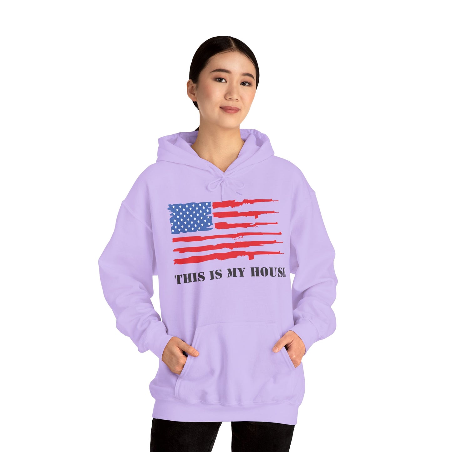 This Is My House Patriotic Hooded Sweatshirt