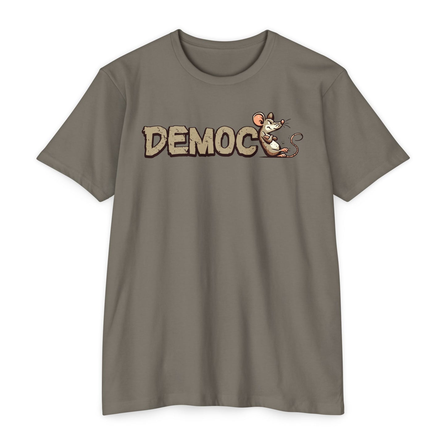 Democ-Rat Funny Political T-Shirt