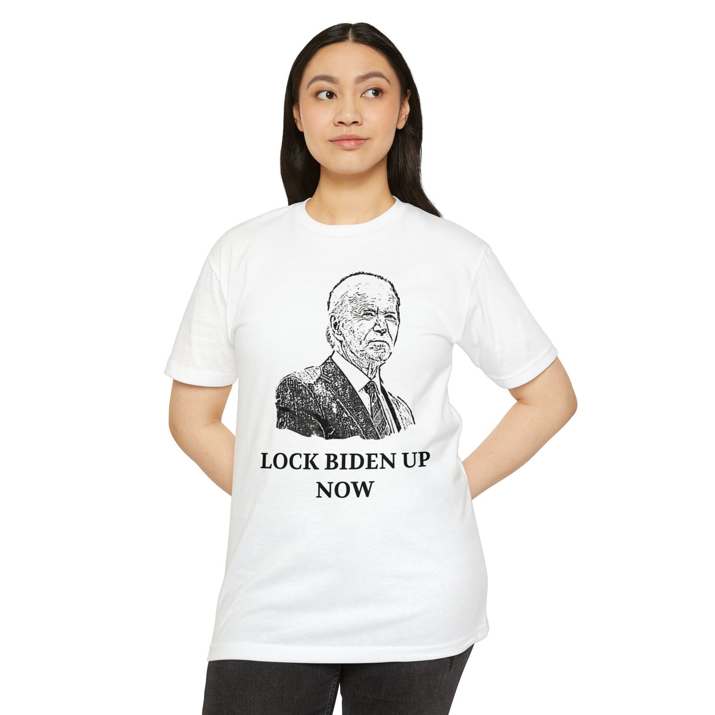 Lock Biden Up Now Patriotic T-Shirt