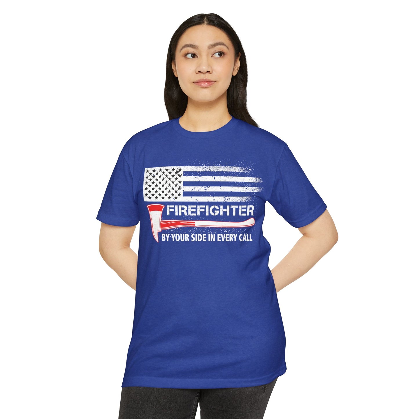 Firefighter Pride T-Shirt – By Your Side in Every Call