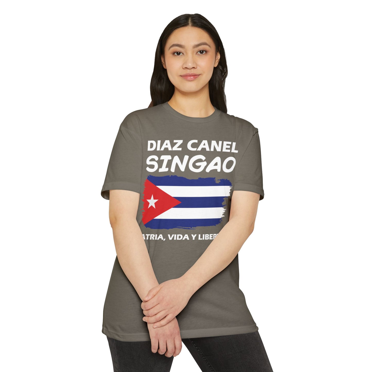 Díaz-Canel Singao Patriótica Camiseta