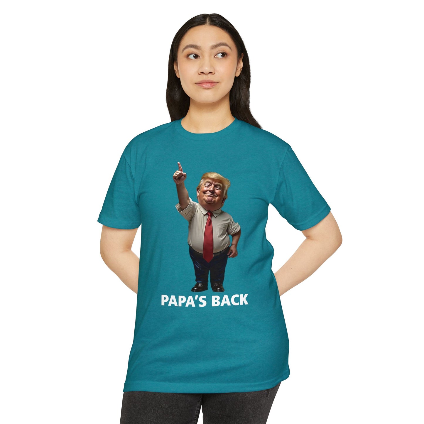Papa's Back Patriotic T-Shirt