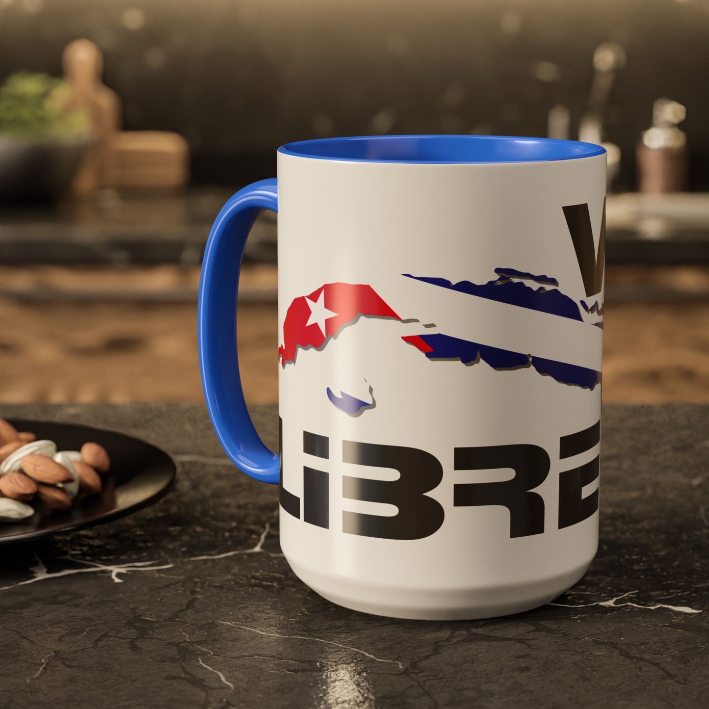 Viva Cuba Libre Patriótica Taza