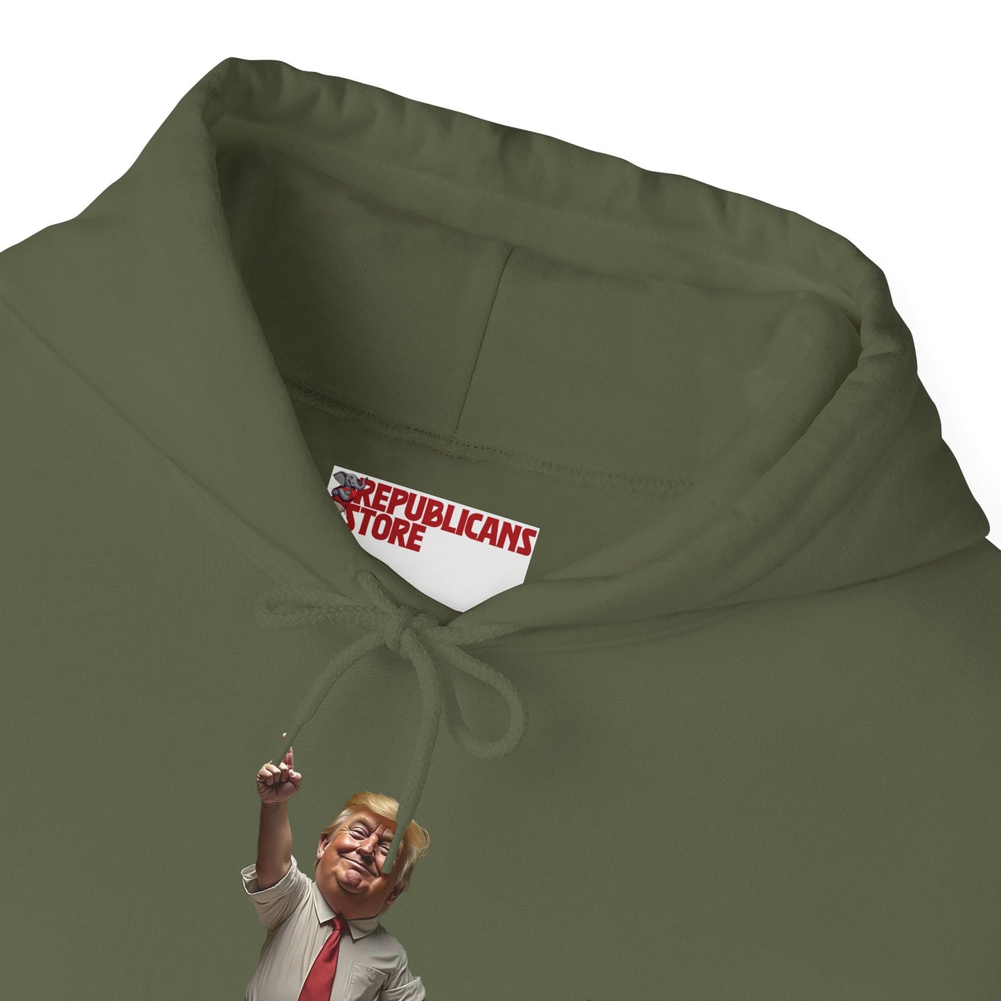 Papa's Back Patriotic Hoodie