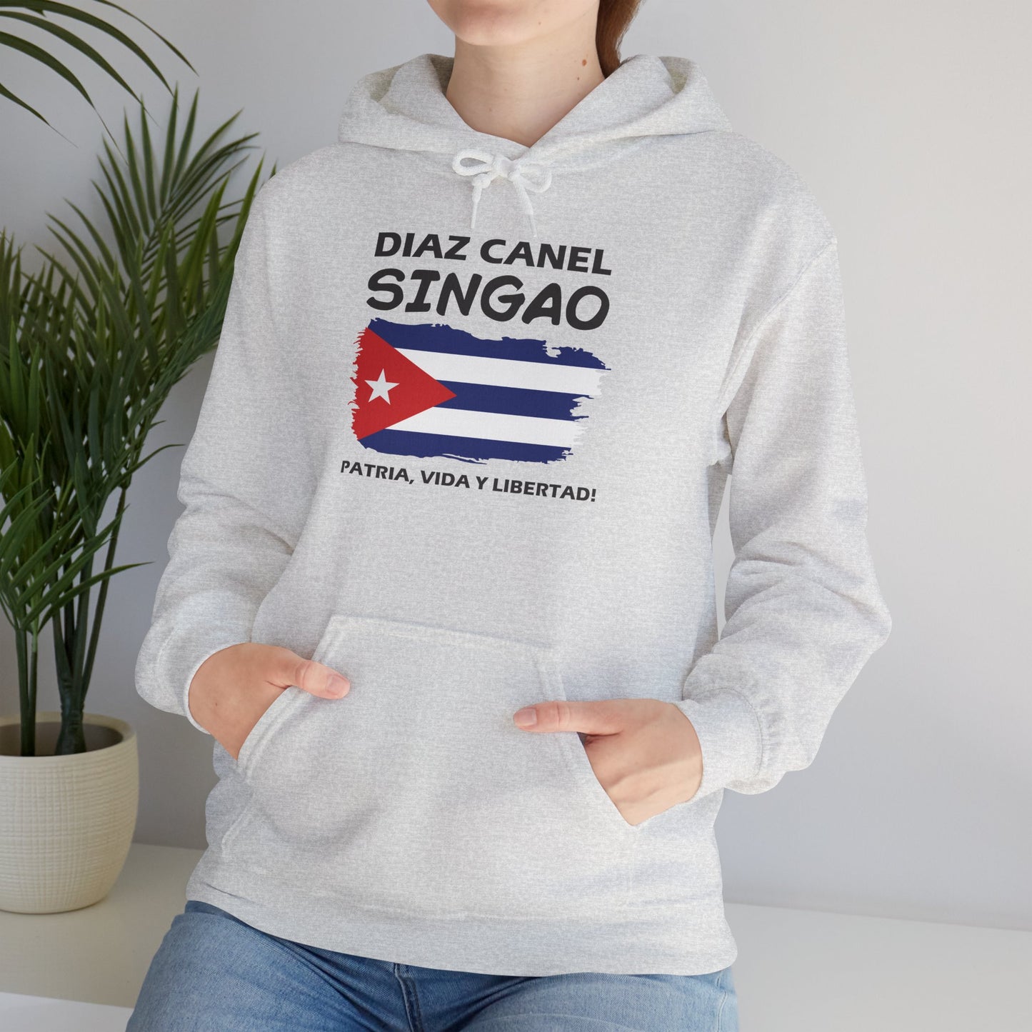Díaz Canel Singao Patriótico Hoodie