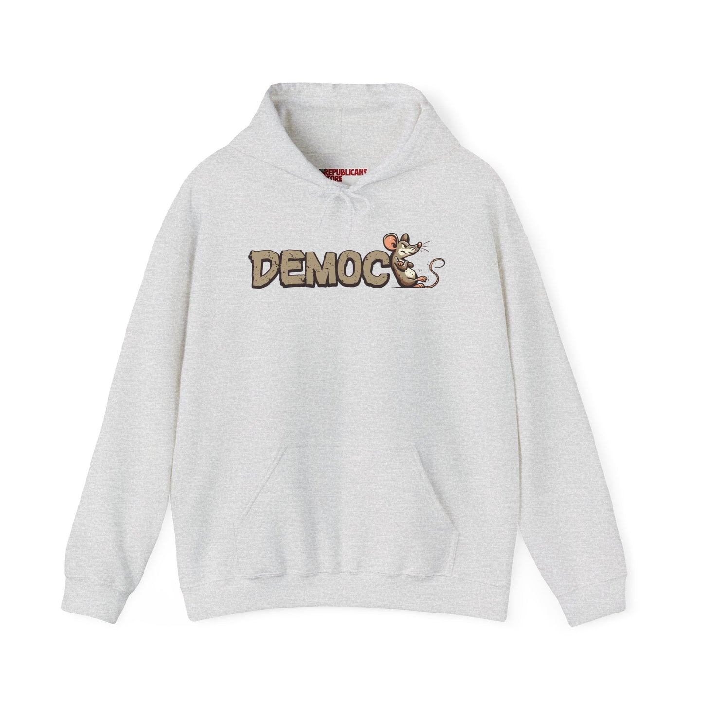 Democ-Rat Funny Political Hoodie