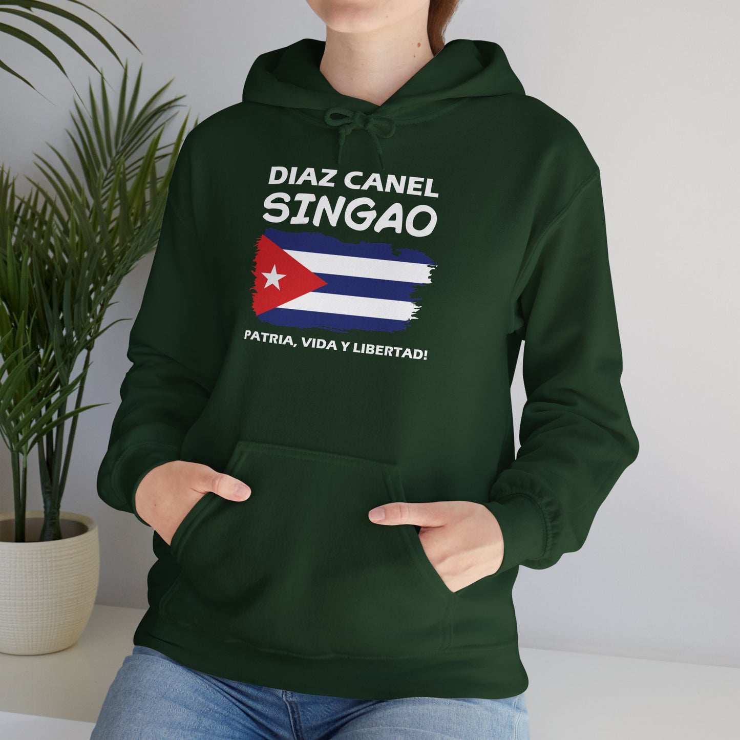 Díaz Canel Singao Patriótico Hoodie