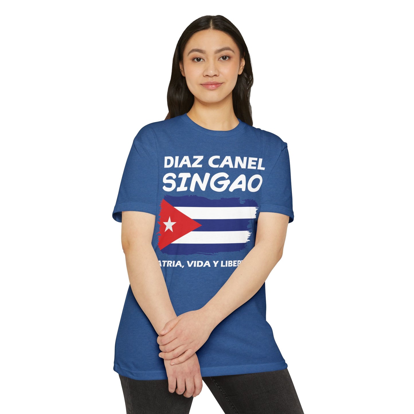 Díaz-Canel Singao Patriótica Camiseta