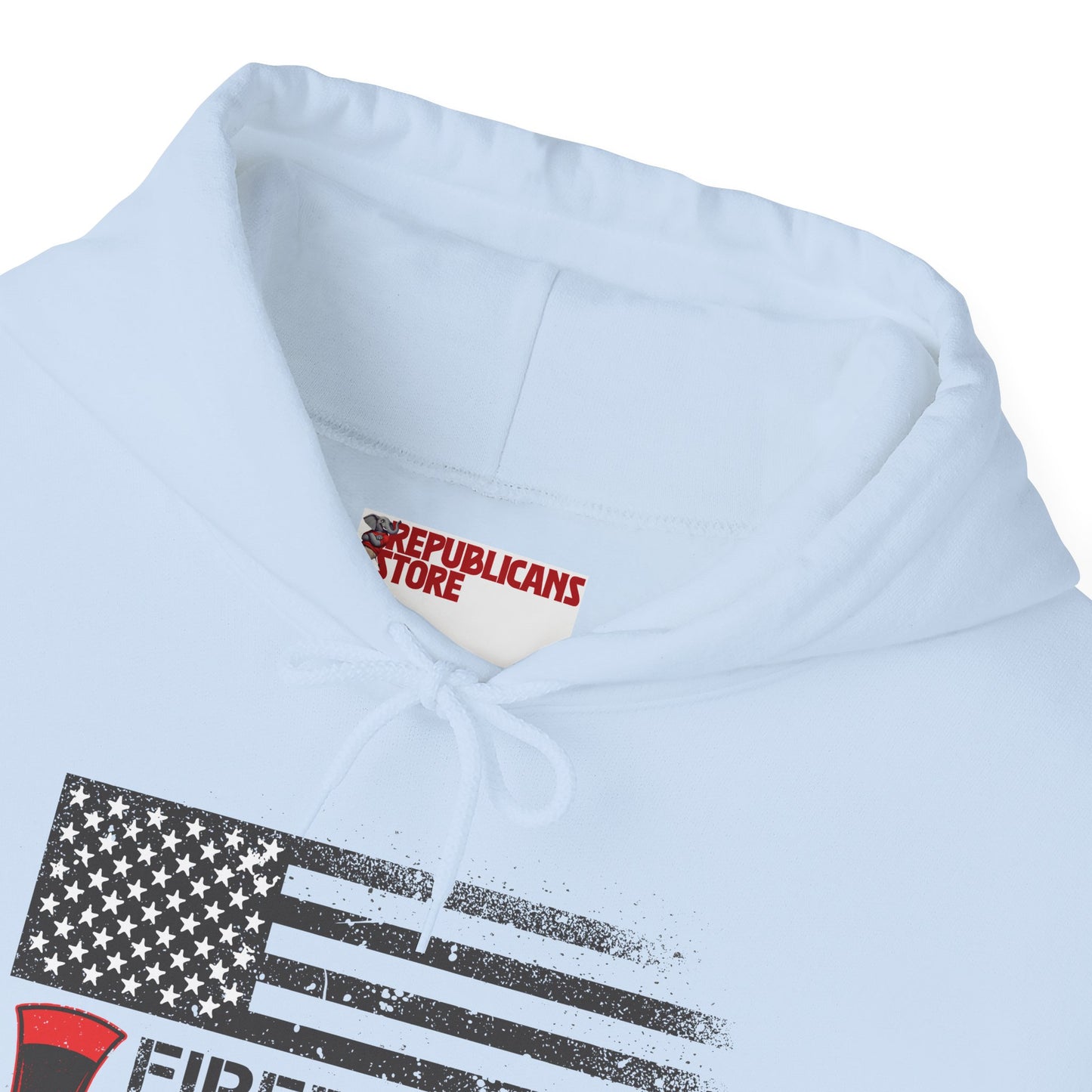 Firefighter Pride Hoodie – By Your Side in Every Call