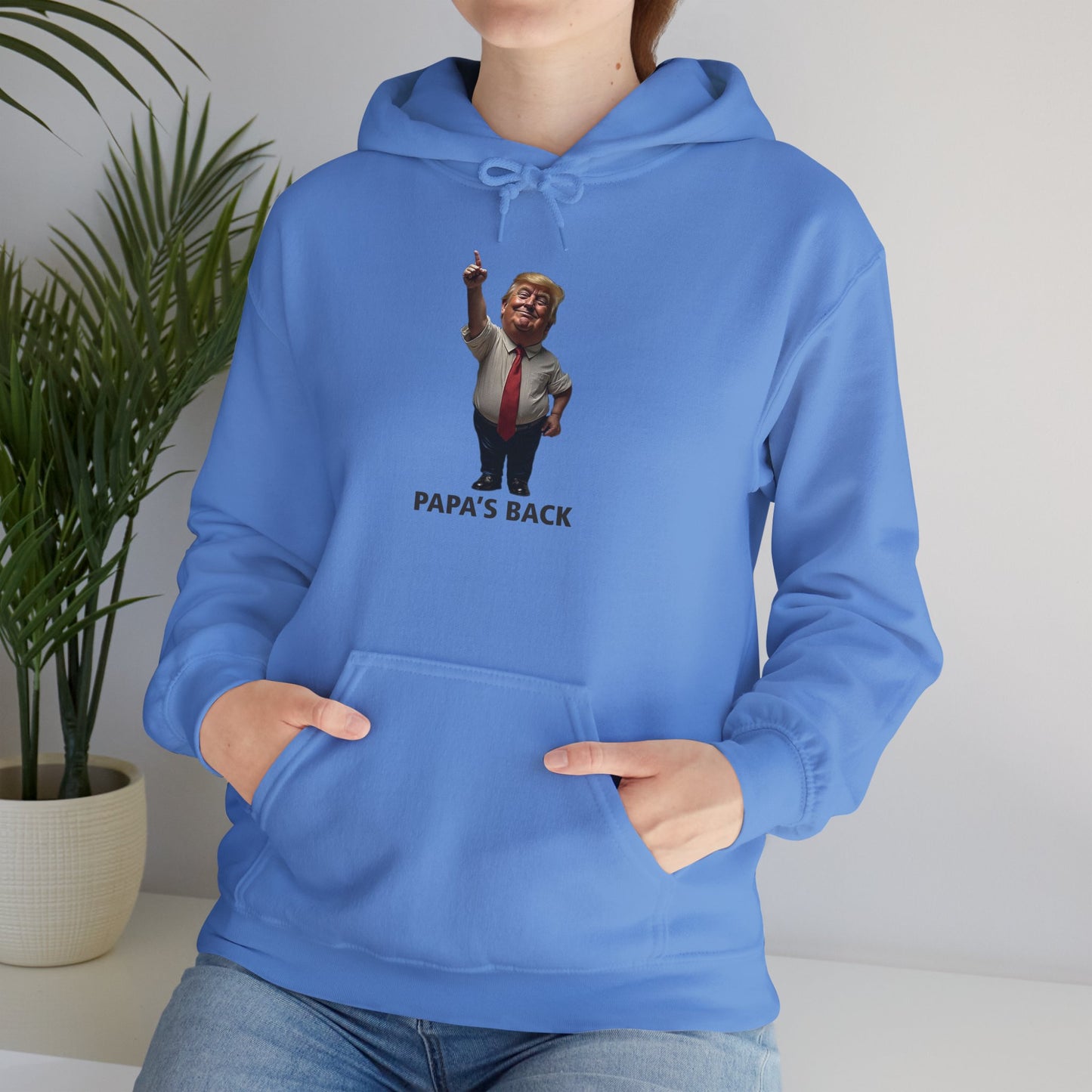 Papa's Back Patriotic Hoodie