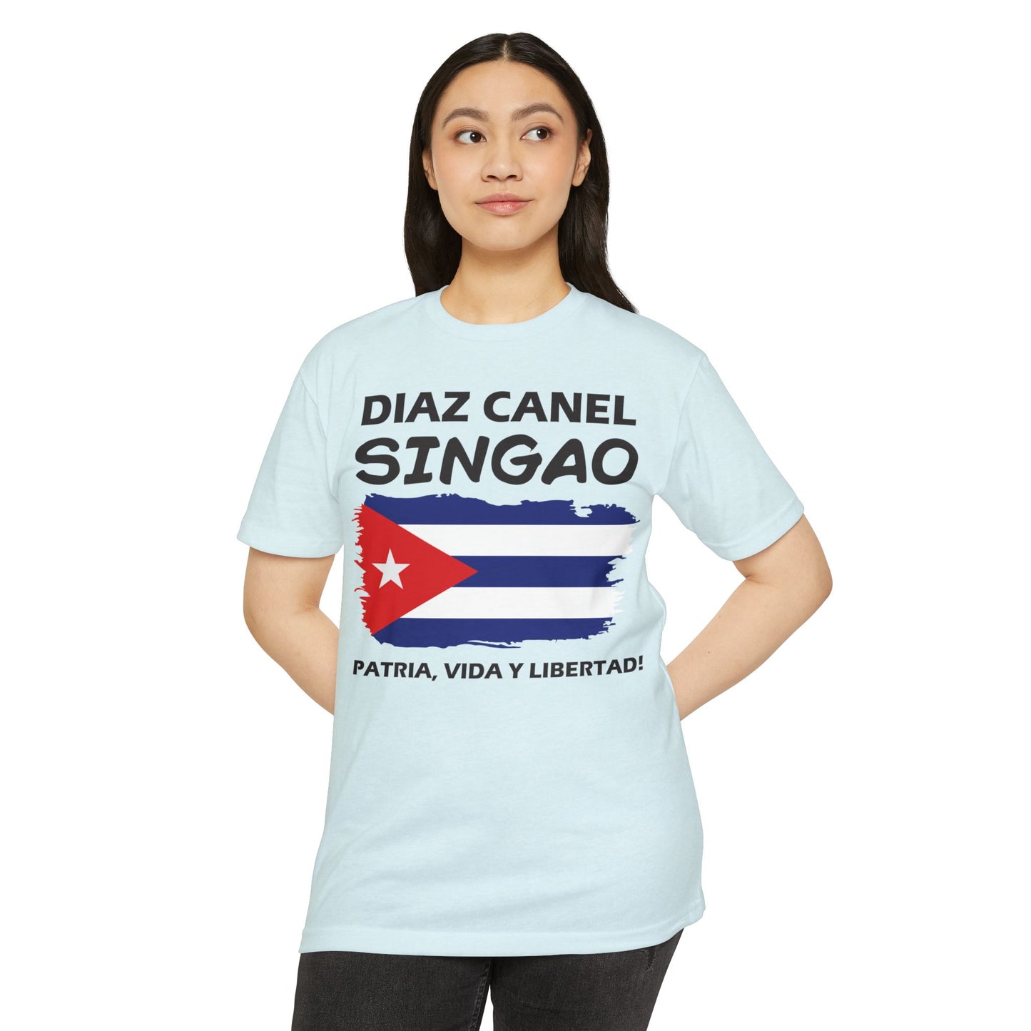 Díaz-Canel Singao Patriótica Camiseta
