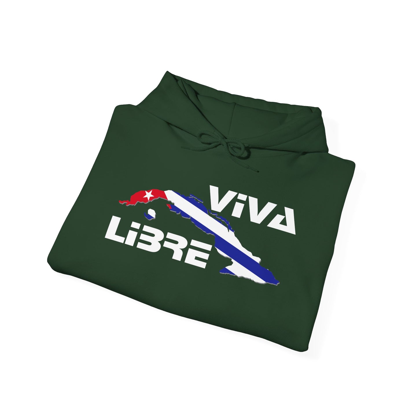 Viva Cuba Libre Patriótico Hoodie