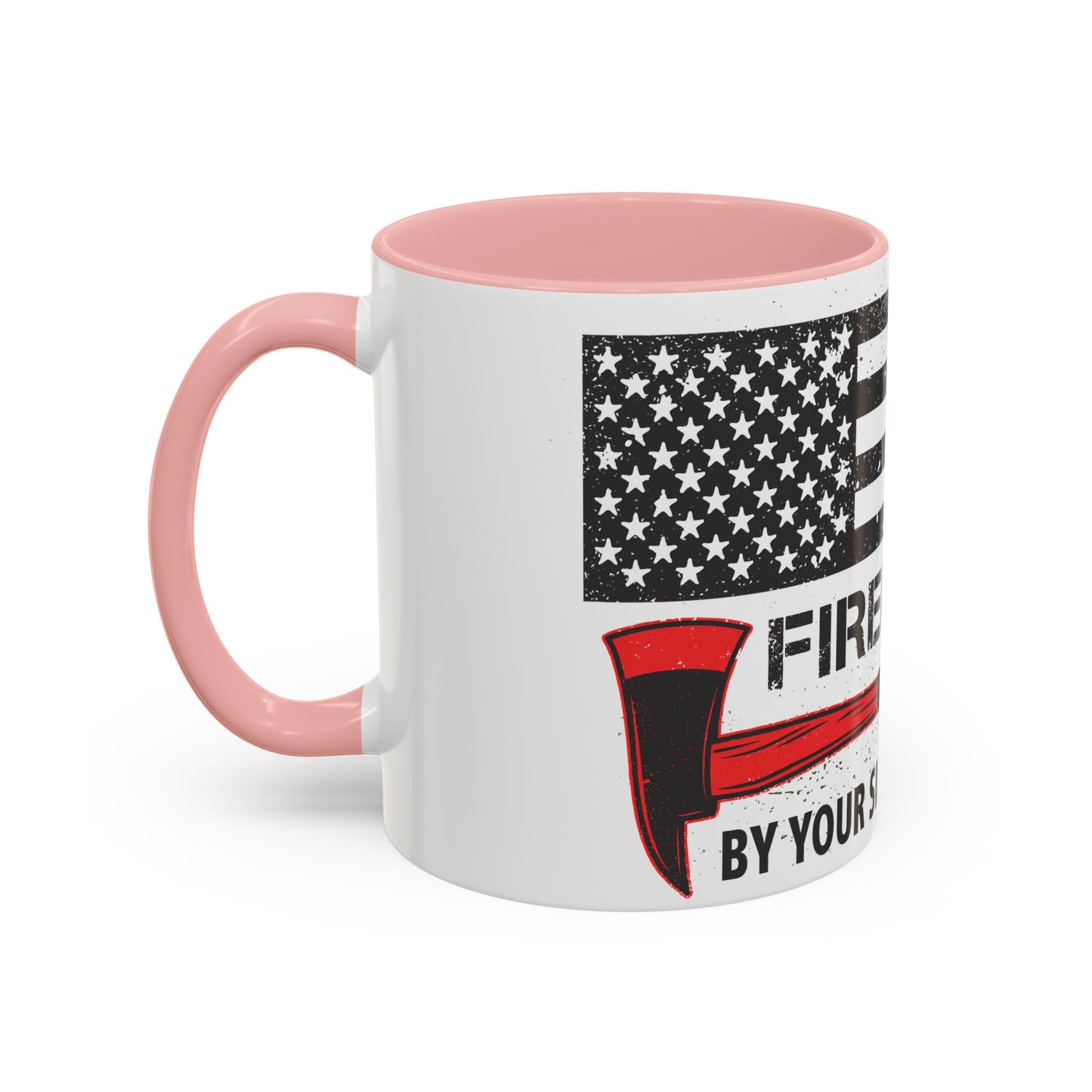 Firefighter Pride Coffee Mug – By Your Side in Every Call