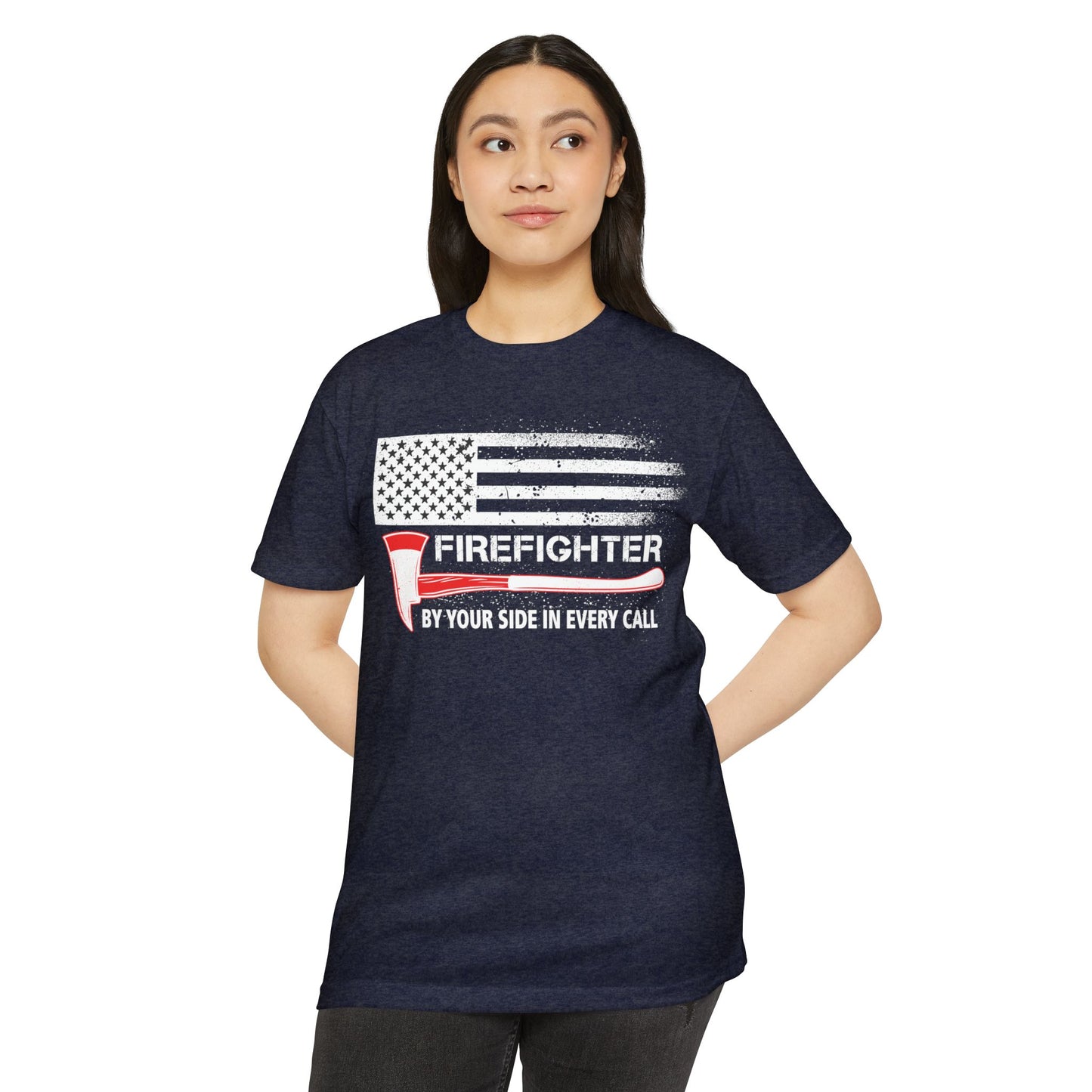 Firefighter Pride T-Shirt – By Your Side in Every Call
