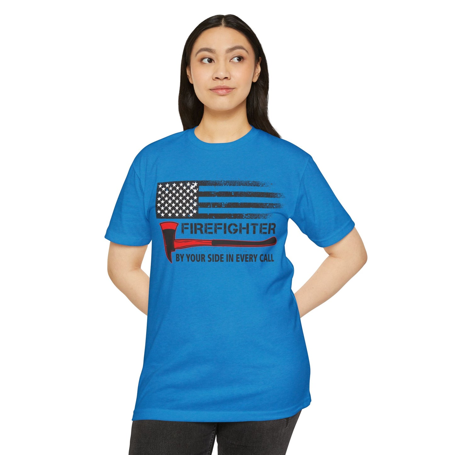 Firefighter Pride T-Shirt – By Your Side in Every Call