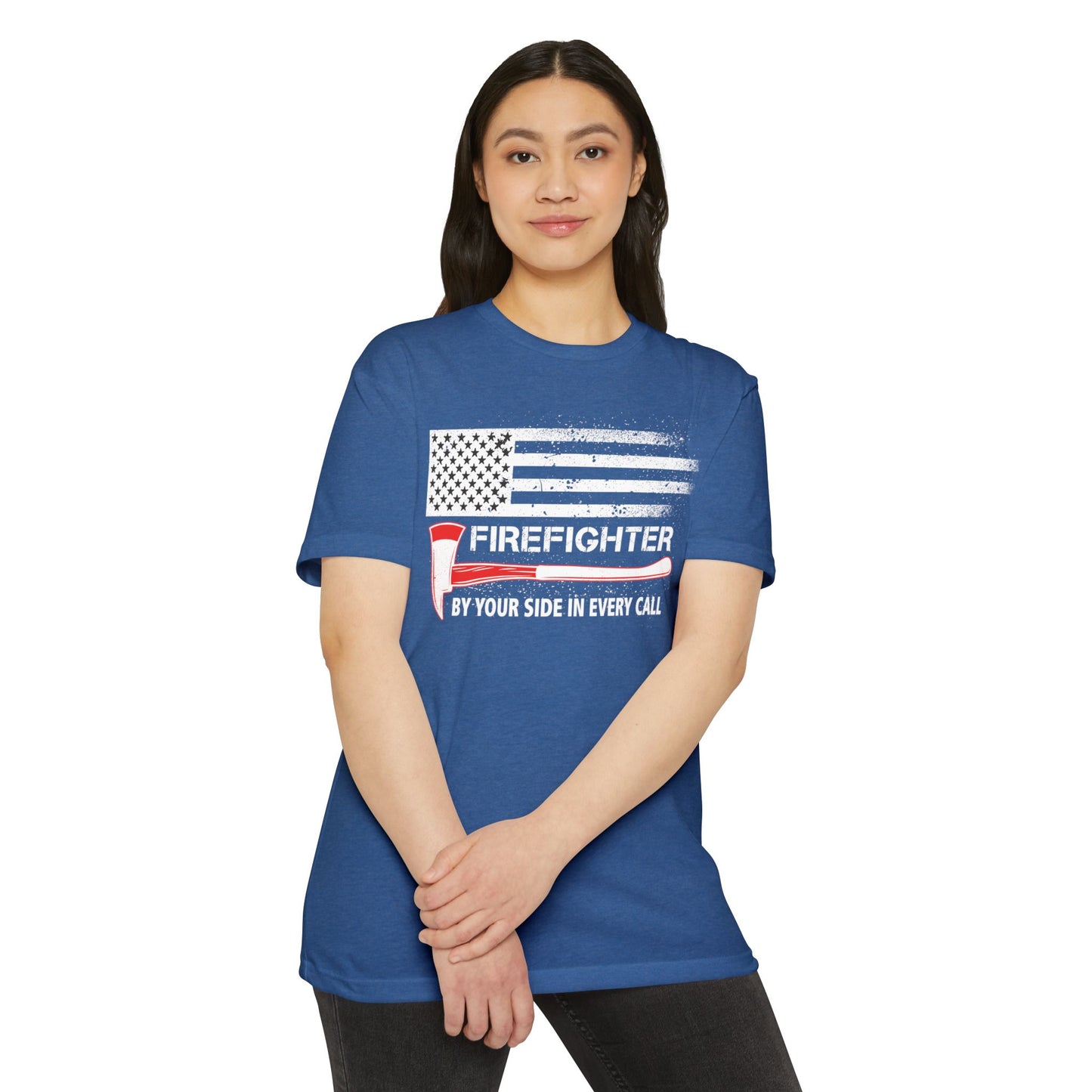 Firefighter Pride T-Shirt – By Your Side in Every Call