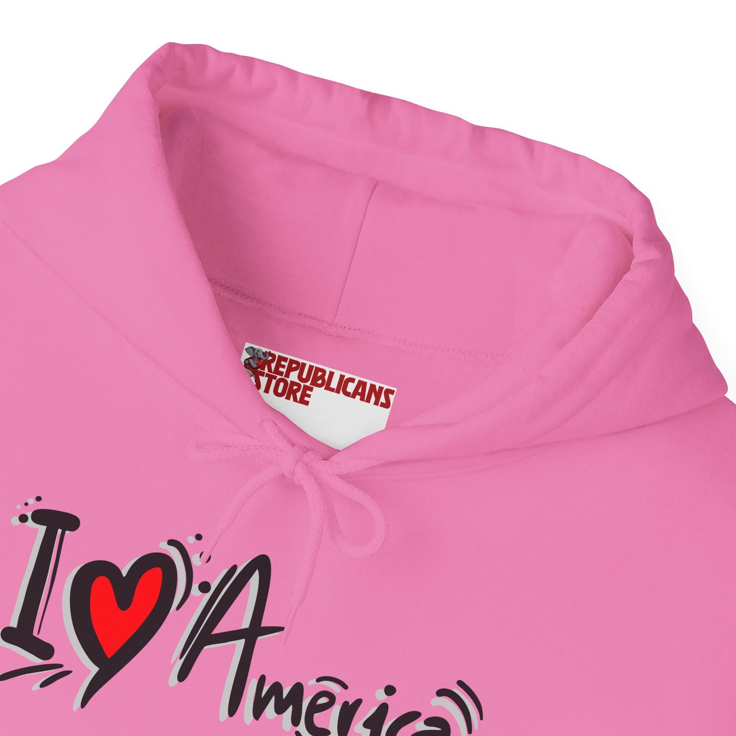 I Love America Unisex Hoodie Sweatshirt