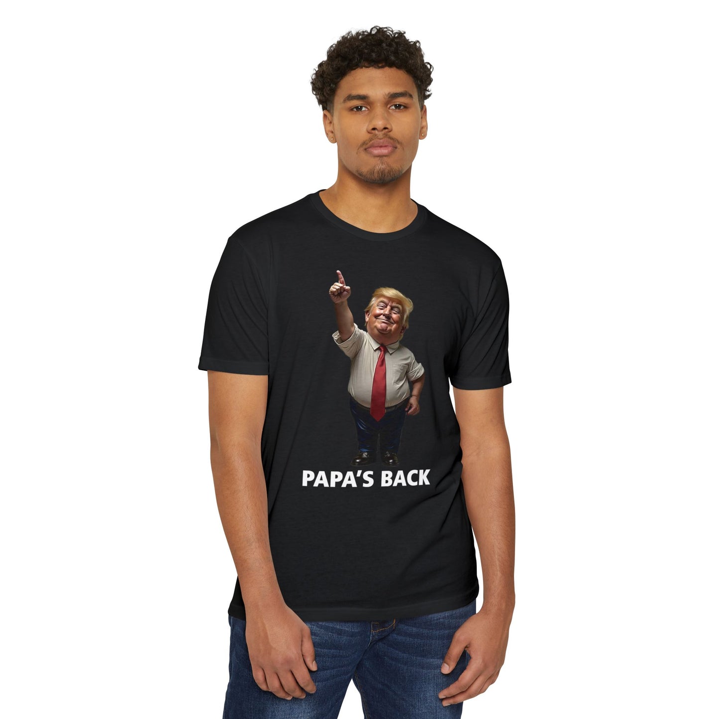 Papa's Back Patriotic T-Shirt