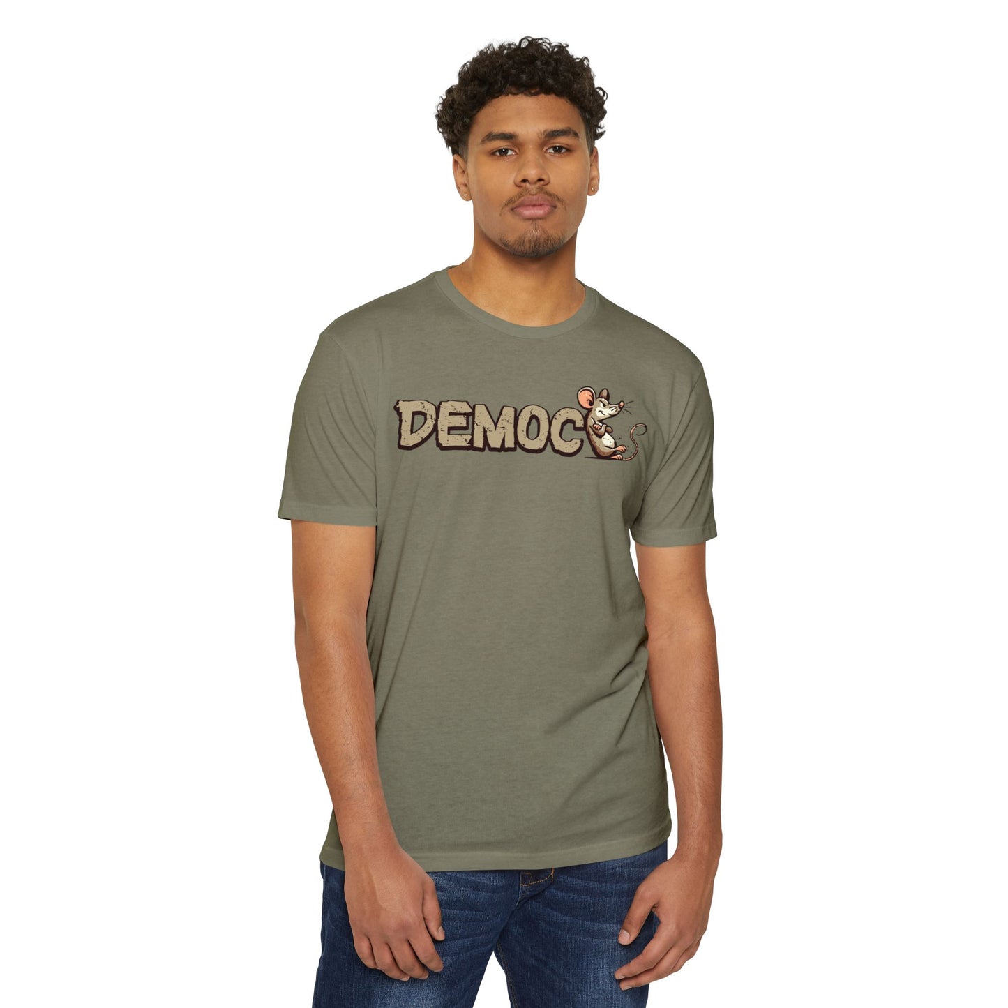 Democ-Rat Funny Political T-Shirt