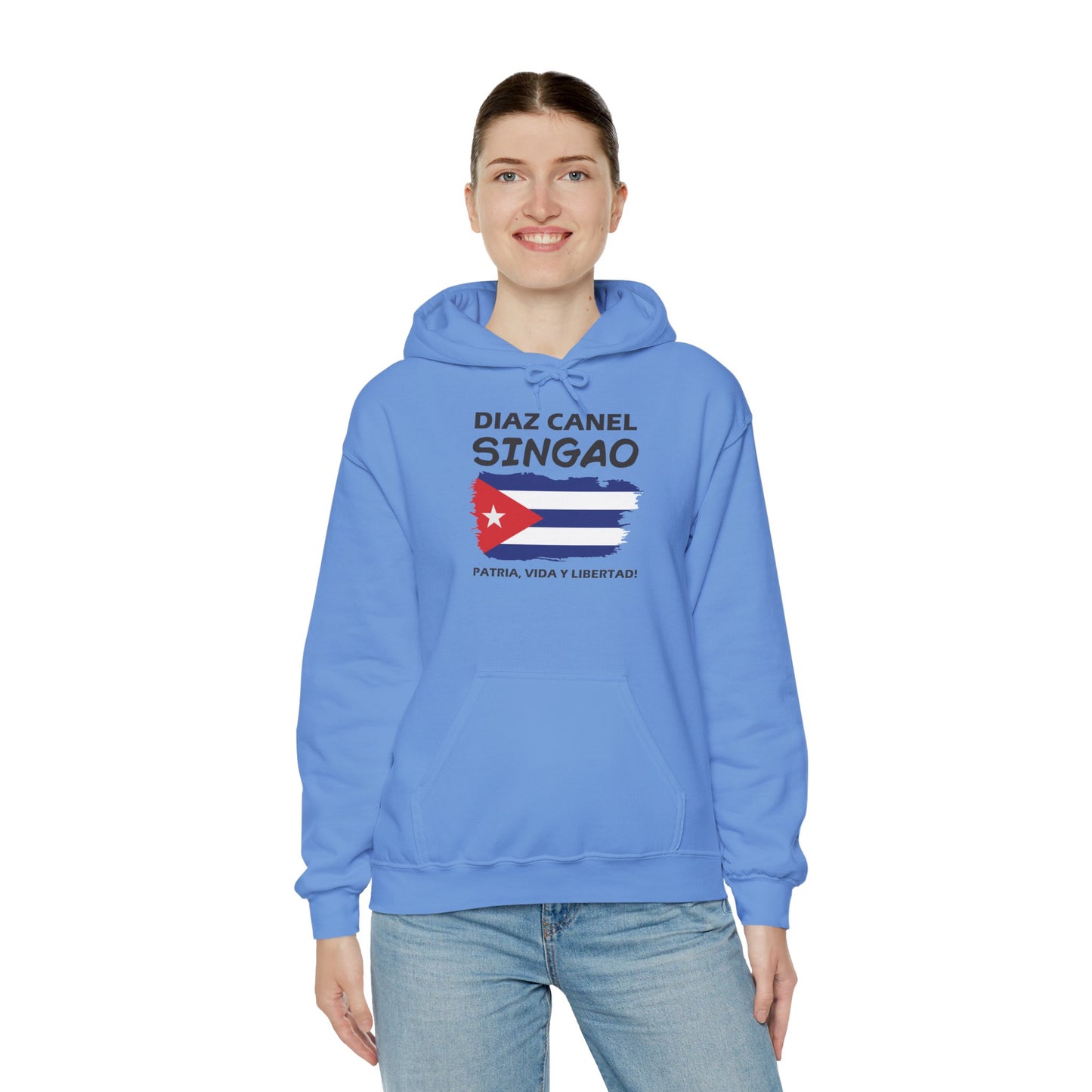 Díaz Canel Singao Patriótico Hoodie