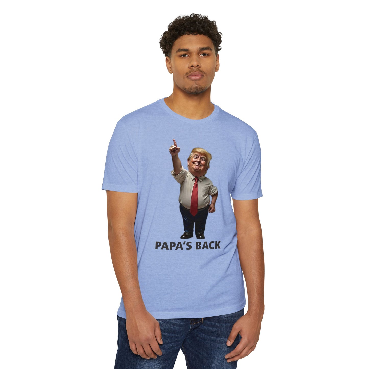 Papa's Back Patriotic T-Shirt