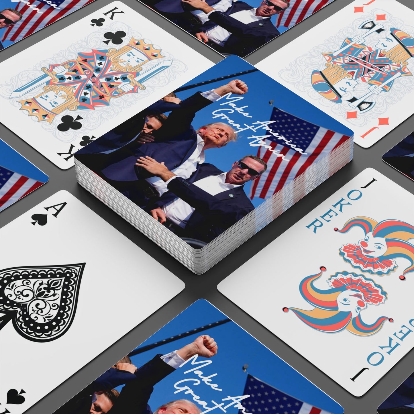 Make America Great Again Patriotic Playing Cards