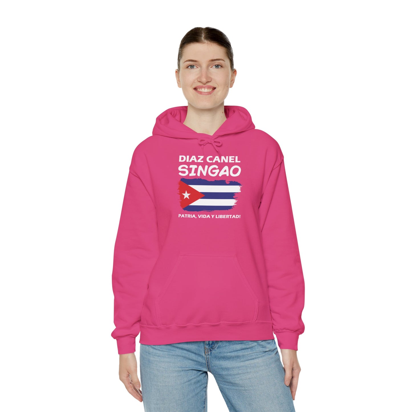 Díaz Canel Singao Patriótico Hoodie