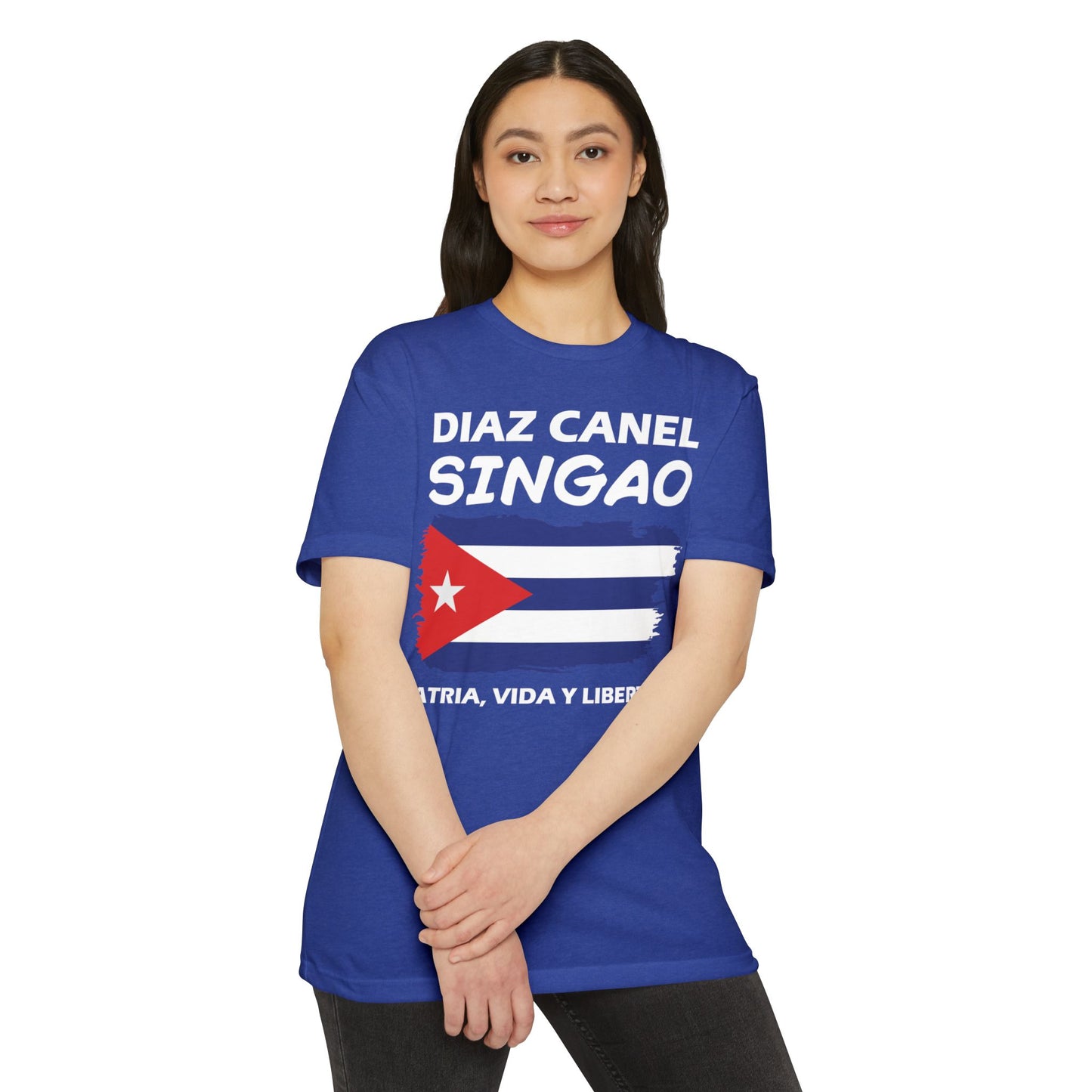 Díaz-Canel Singao Patriótica Camiseta