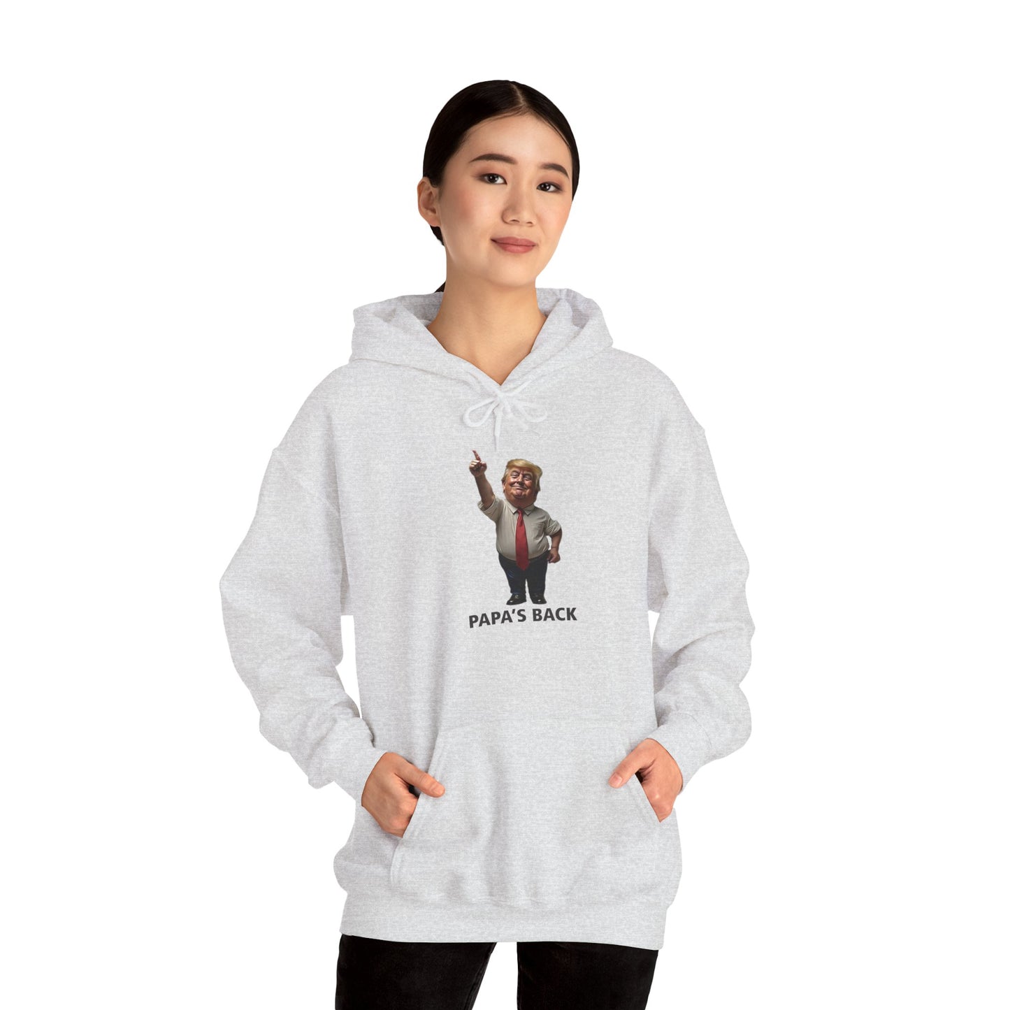 Papa's Back Patriotic Hoodie