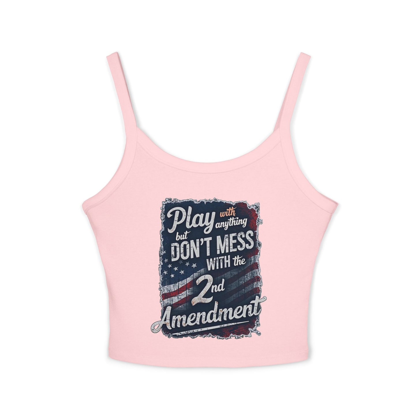 Don't Mess with the 2nd Amendment Patriotic Tank Top