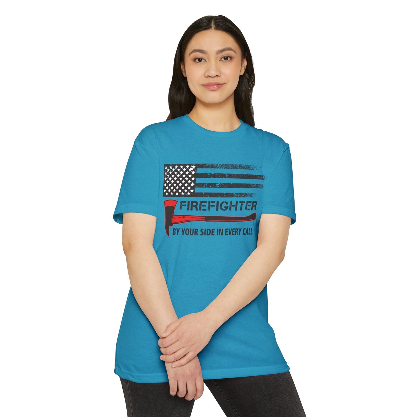 Firefighter Pride T-Shirt – By Your Side in Every Call
