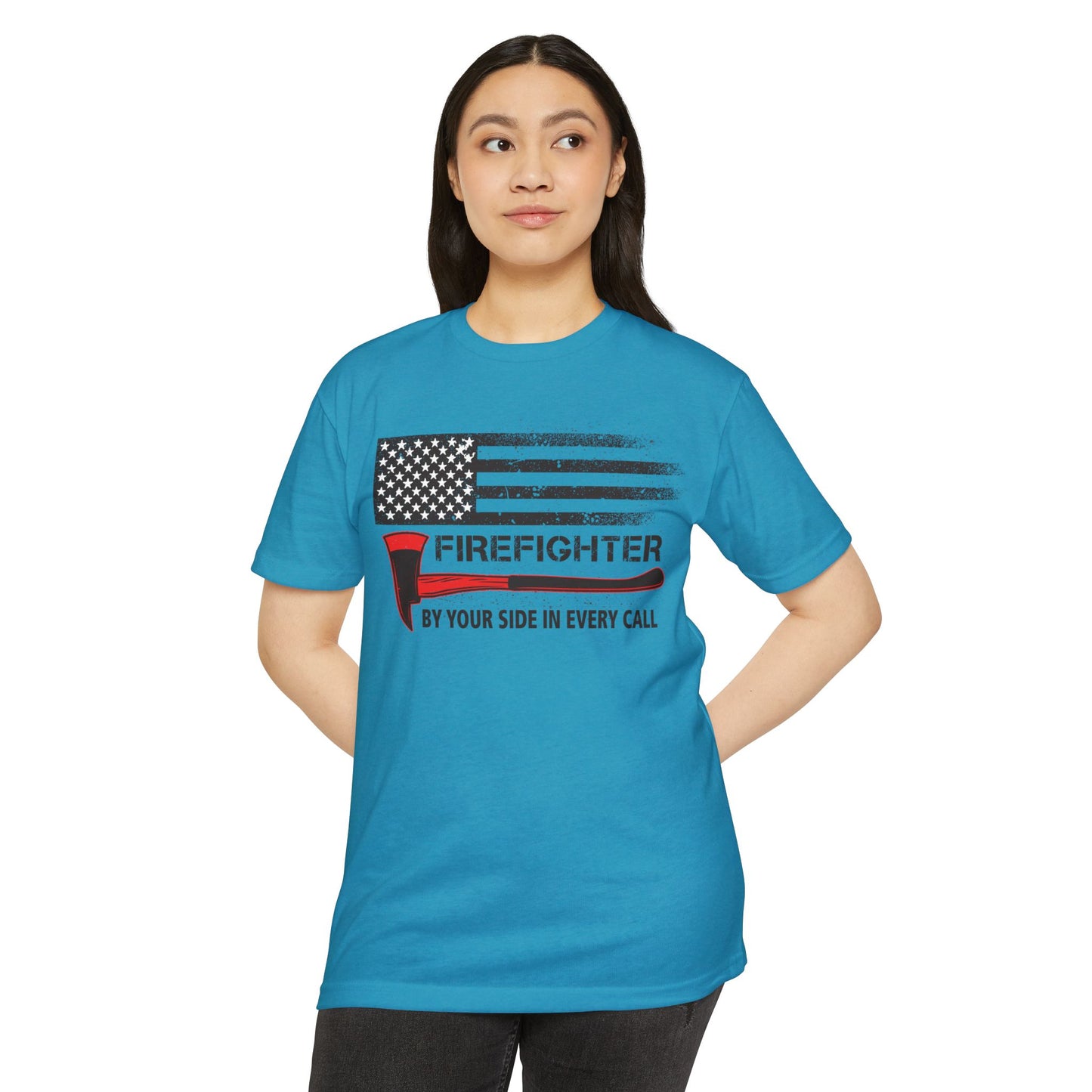Firefighter Pride T-Shirt – By Your Side in Every Call