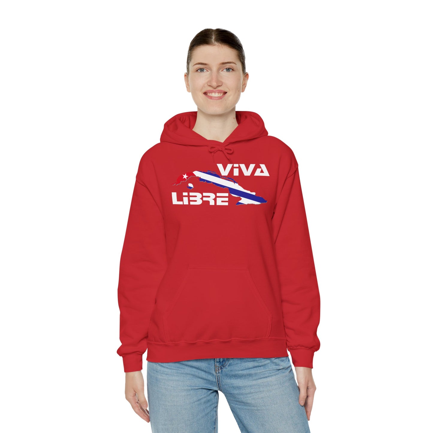 Viva Cuba Libre Patriótico Hoodie