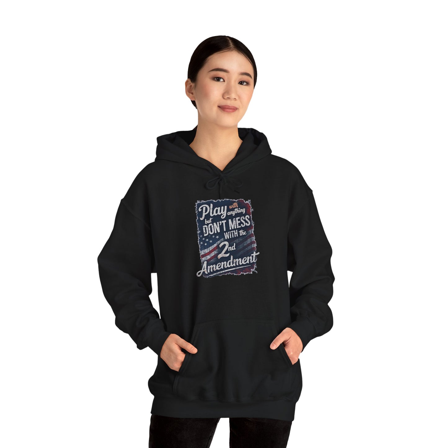 Don't Mess with the 2nd Amendment Patriotic Hoodie