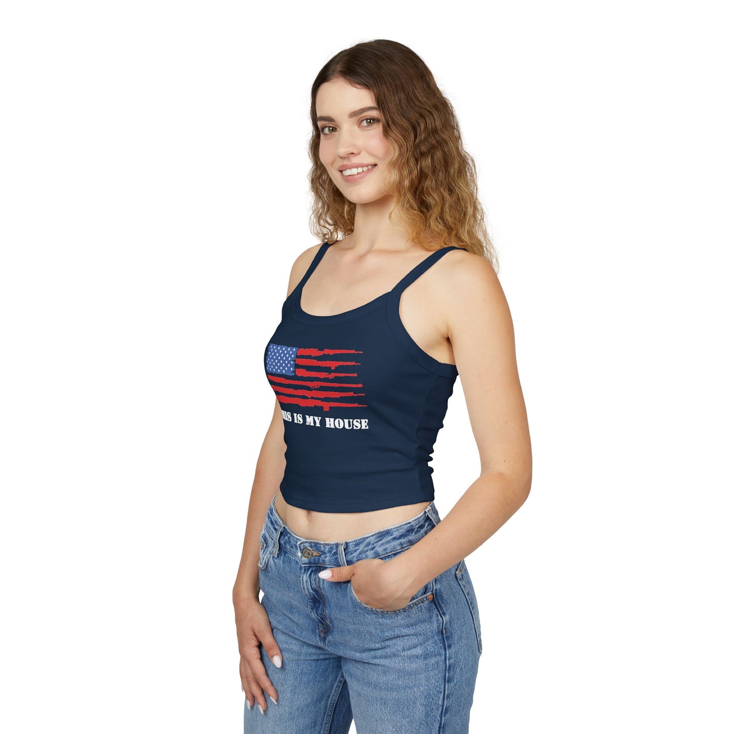 This Is My House Patriotic Tank Top