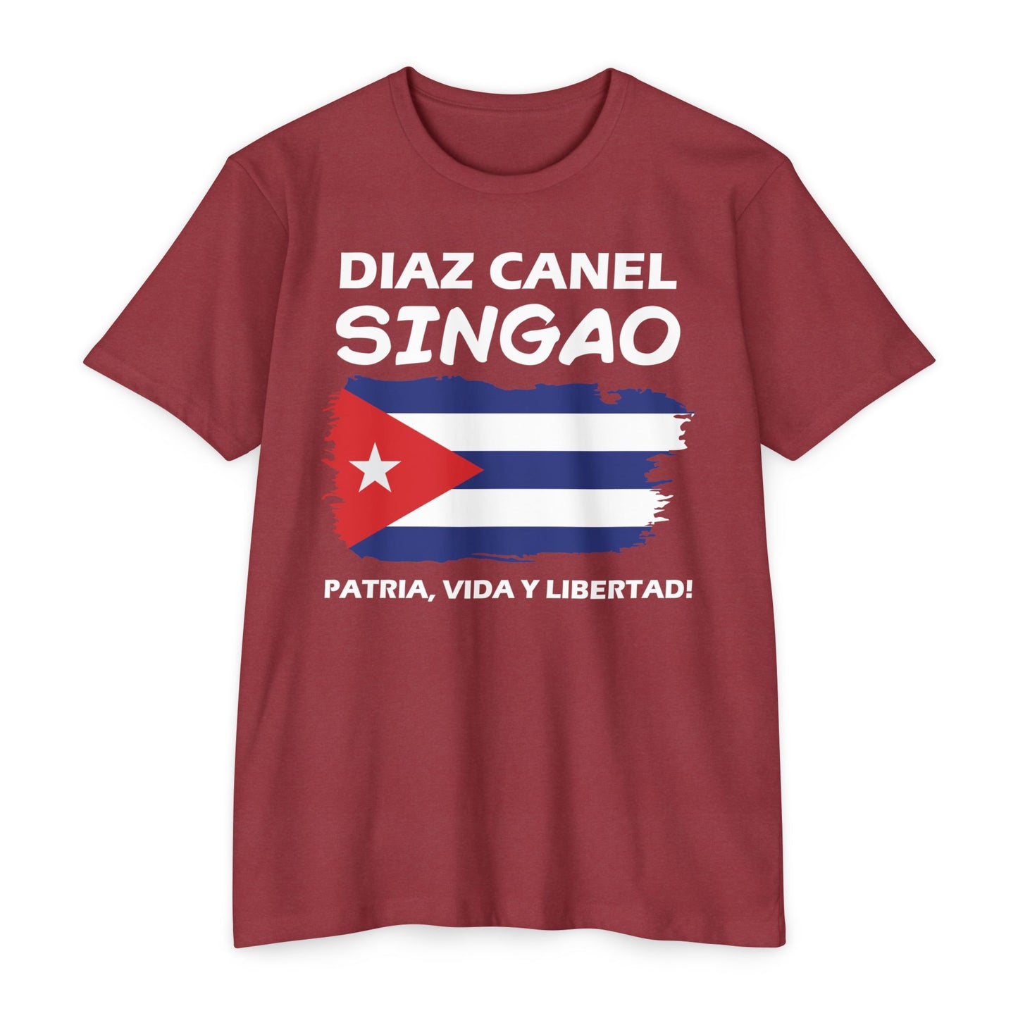 Díaz-Canel Singao Patriótica Camiseta