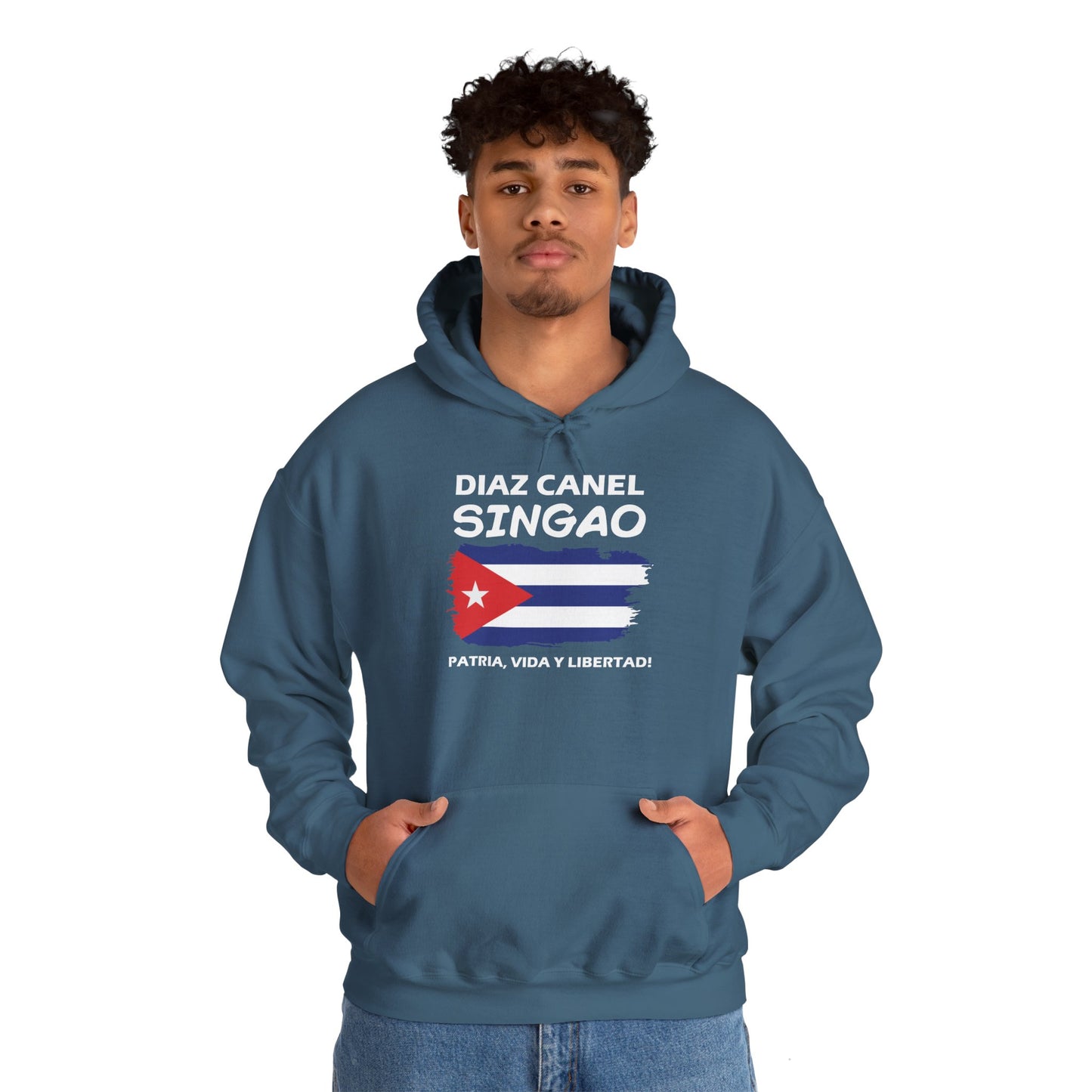 Díaz Canel Singao Patriótico Hoodie