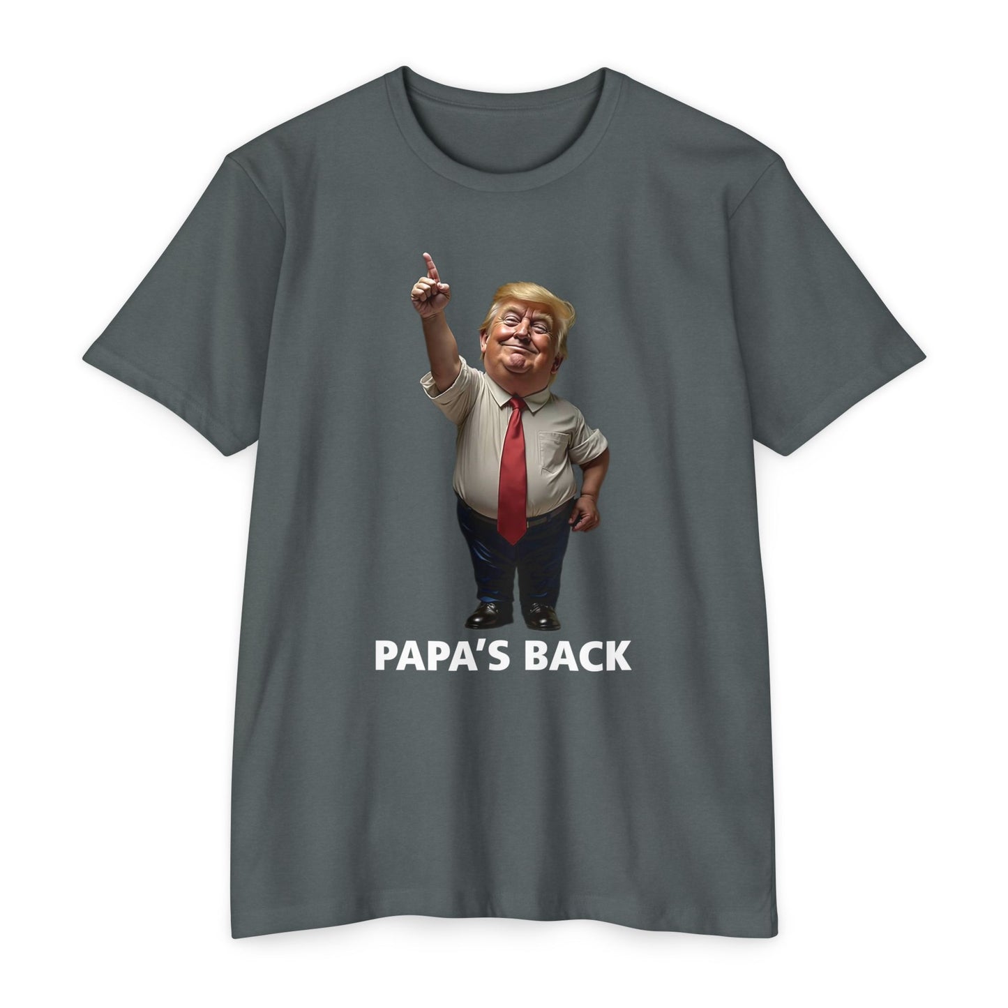 Papa's Back Patriotic T-Shirt