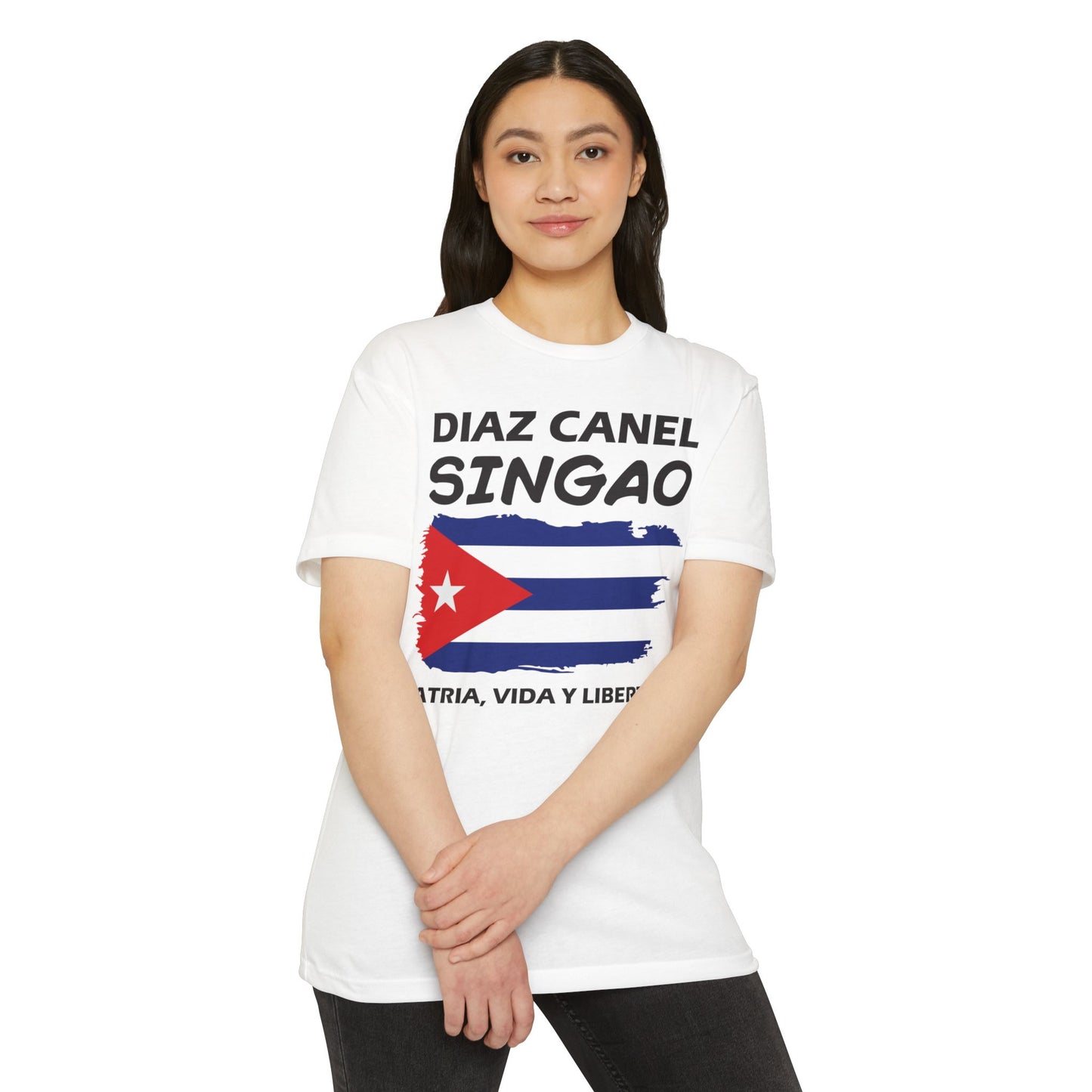 Díaz-Canel Singao Patriótica Camiseta