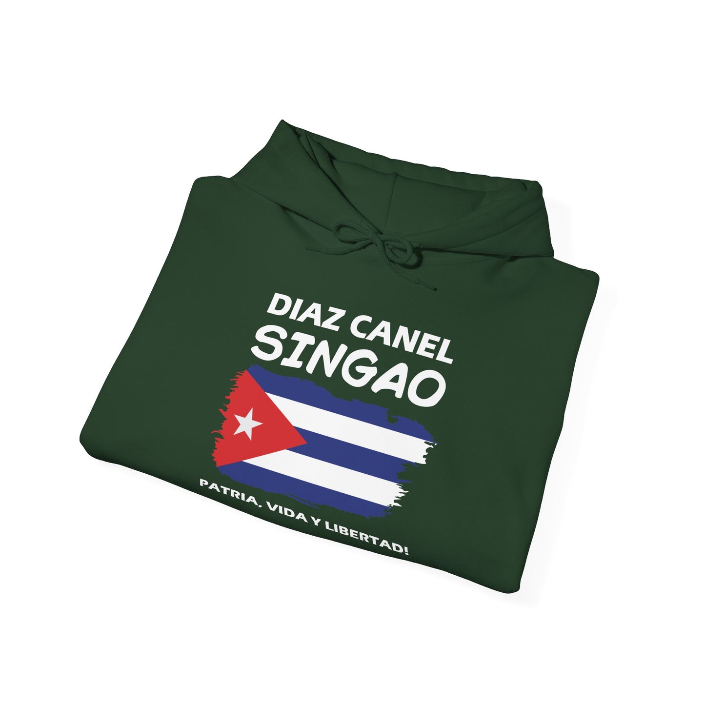 Díaz Canel Singao Patriótico Hoodie