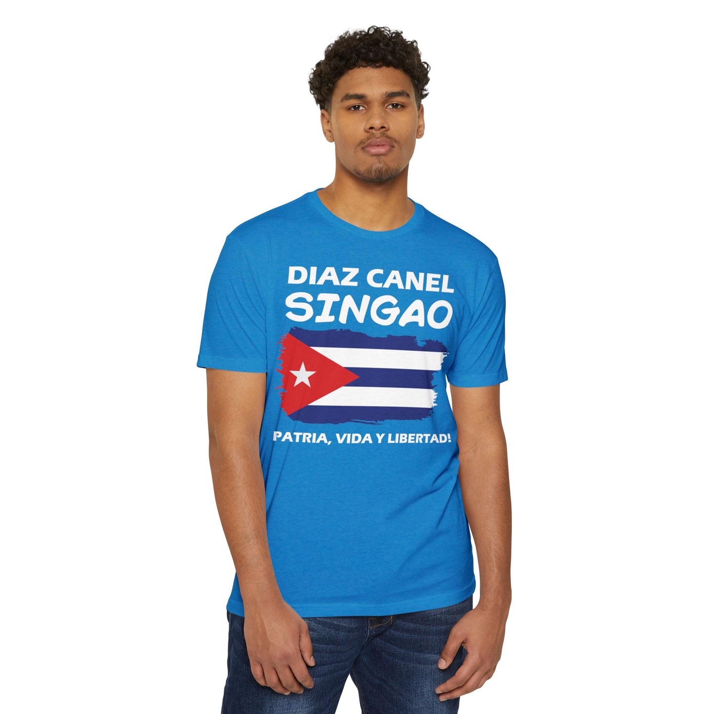 Díaz-Canel Singao Patriótica Camiseta