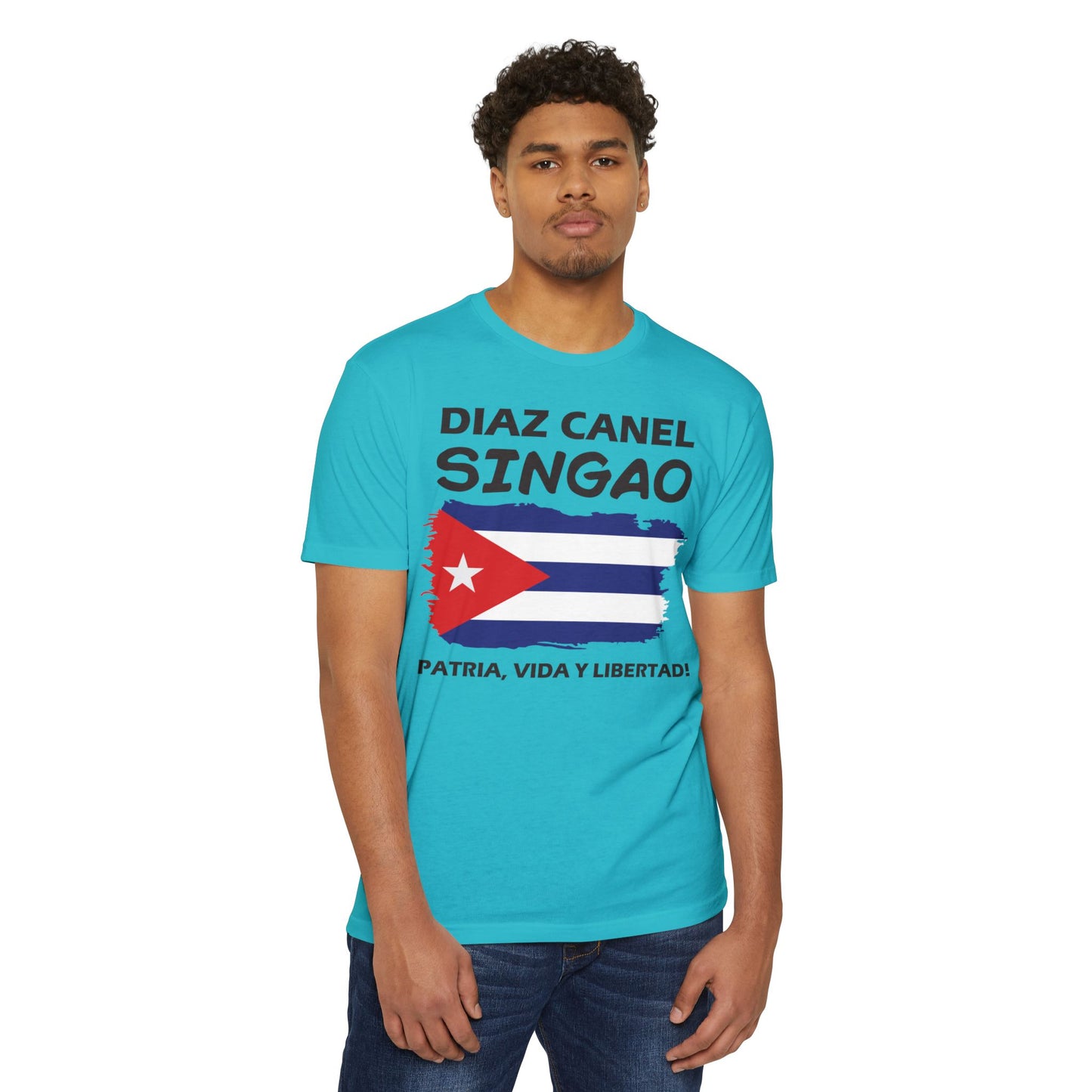 Díaz-Canel Singao Patriótica Camiseta