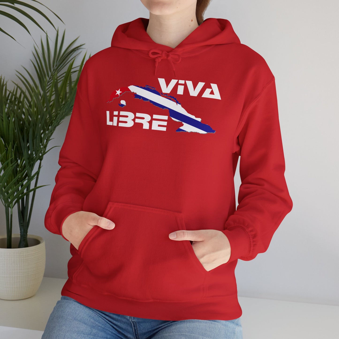 Viva Cuba Libre Patriótico Hoodie