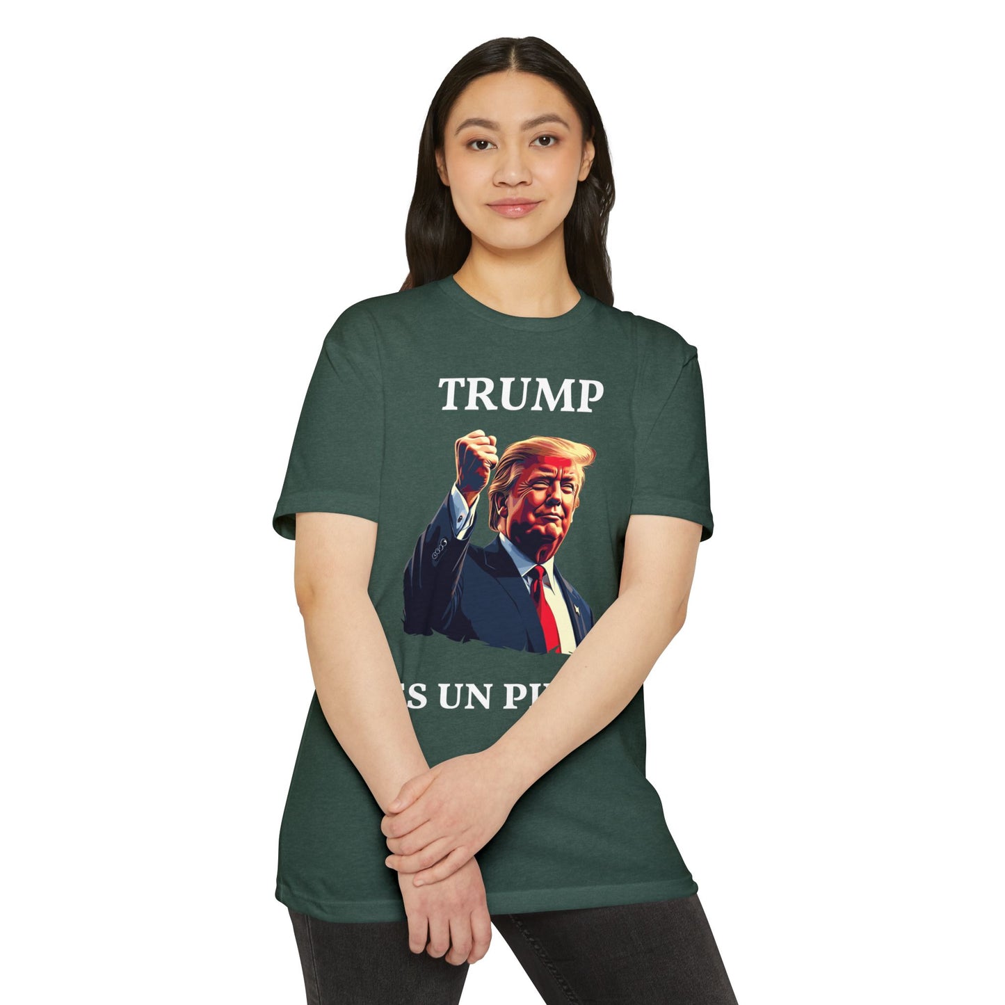 Trump es un Pingú Patriótica Camiseta