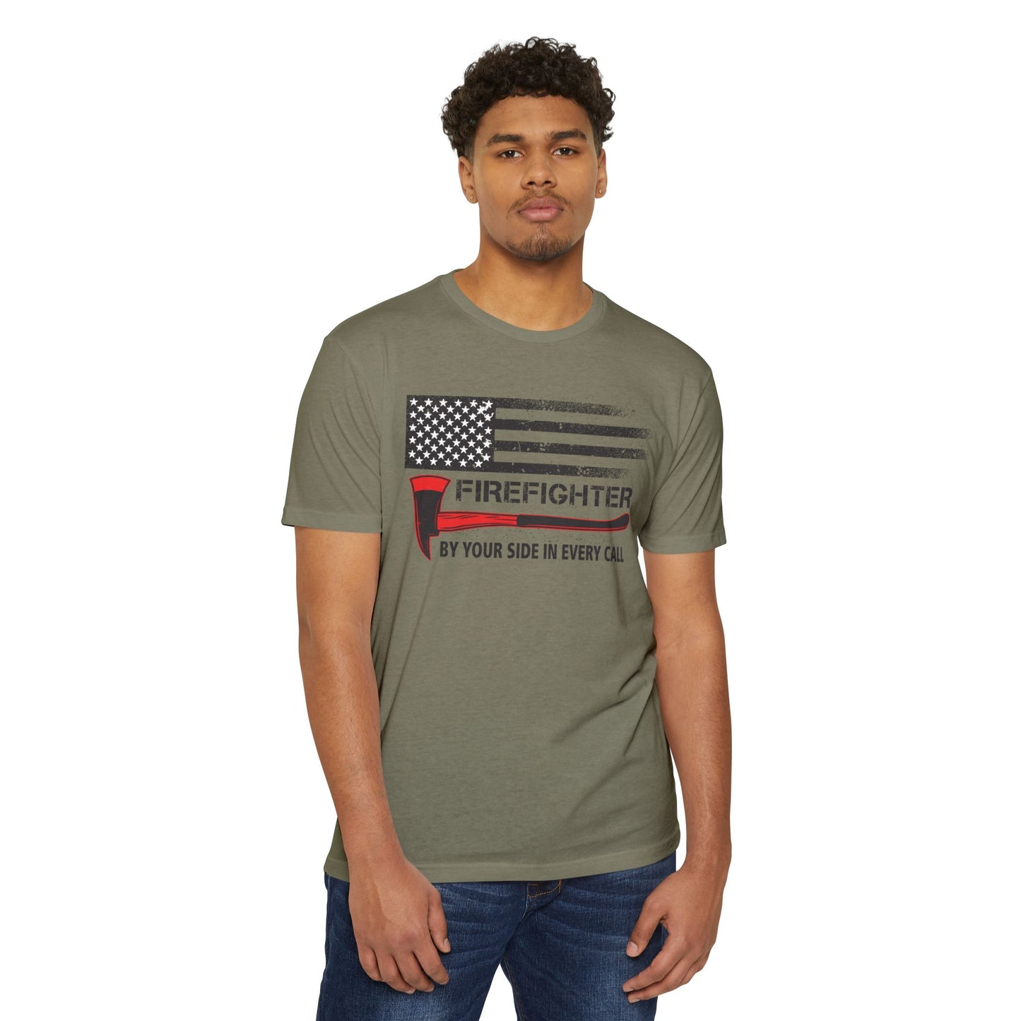 Firefighter Pride T-Shirt – By Your Side in Every Call