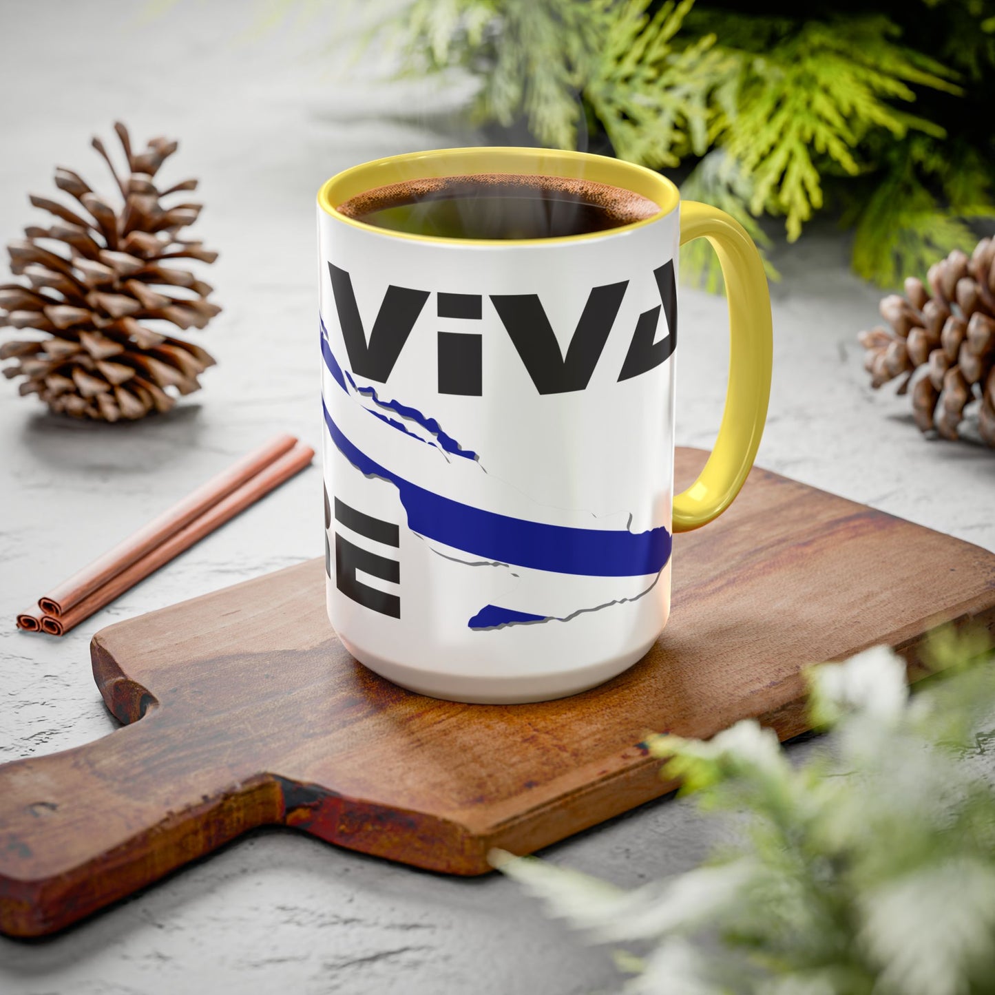 Viva Cuba Libre Patriótica Taza