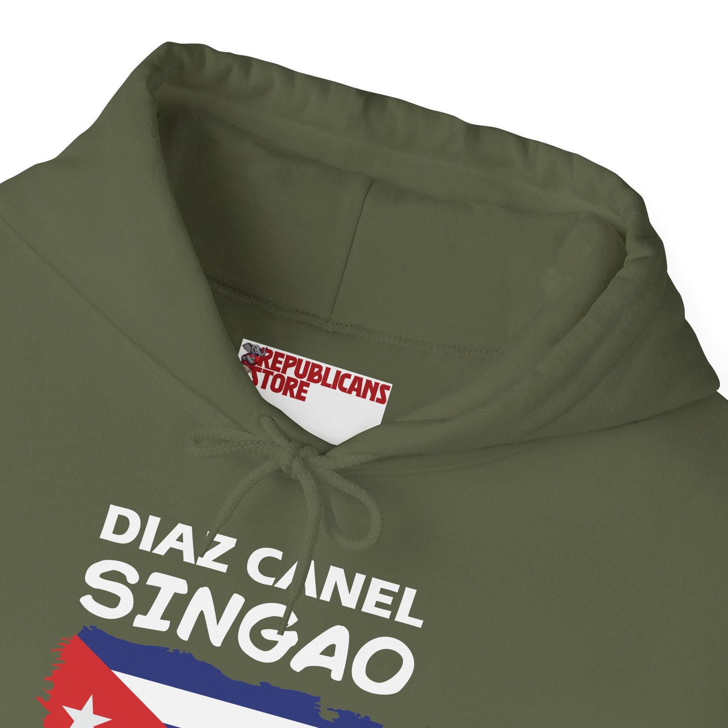 Díaz Canel Singao Patriótico Hoodie